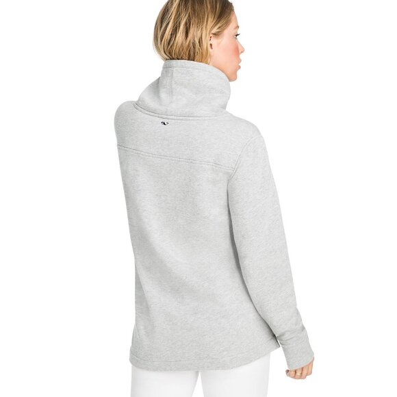 π³ Vineyard Vines Relaxed Funnel-Neck Shep Shirt β Gray β XL π³ - Picture 1 of 11